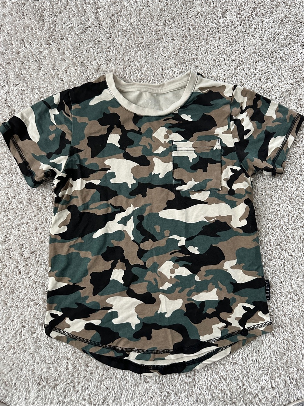 Little Bipsy Camo Tee